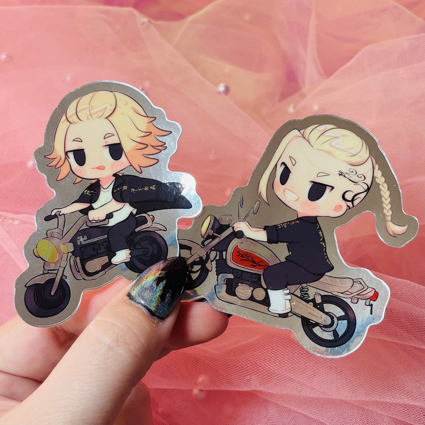 TR Bike Cutie Stickers