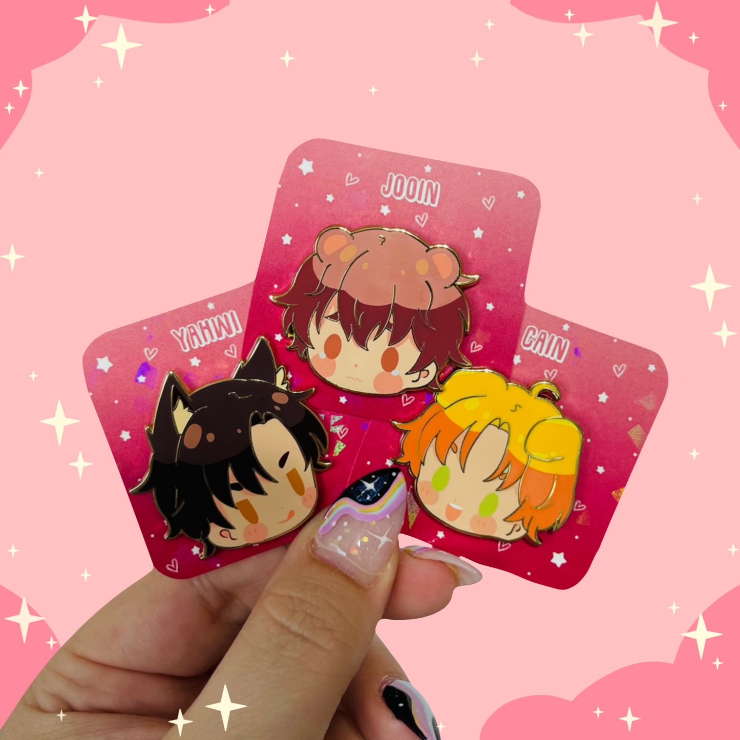 YTC Chibi Heads ☆ Pins