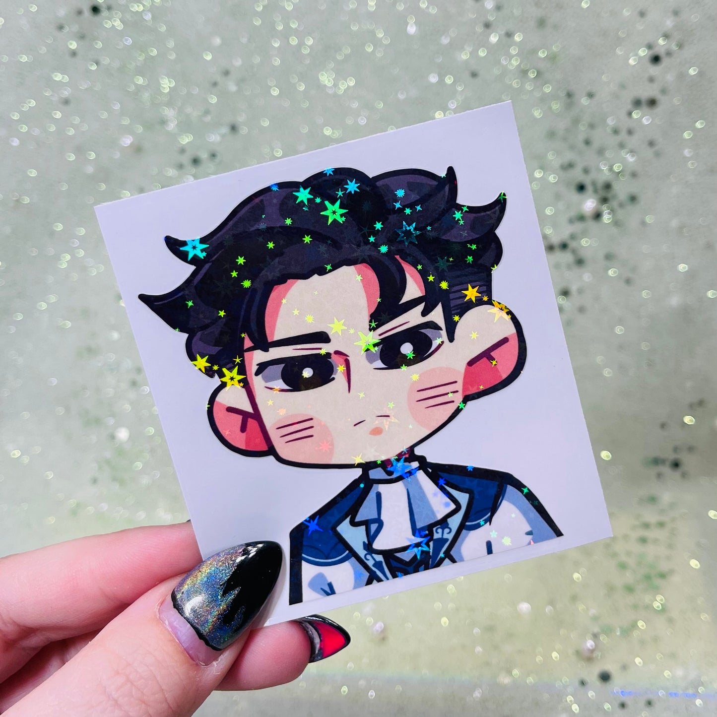 YOI Holo Stickers