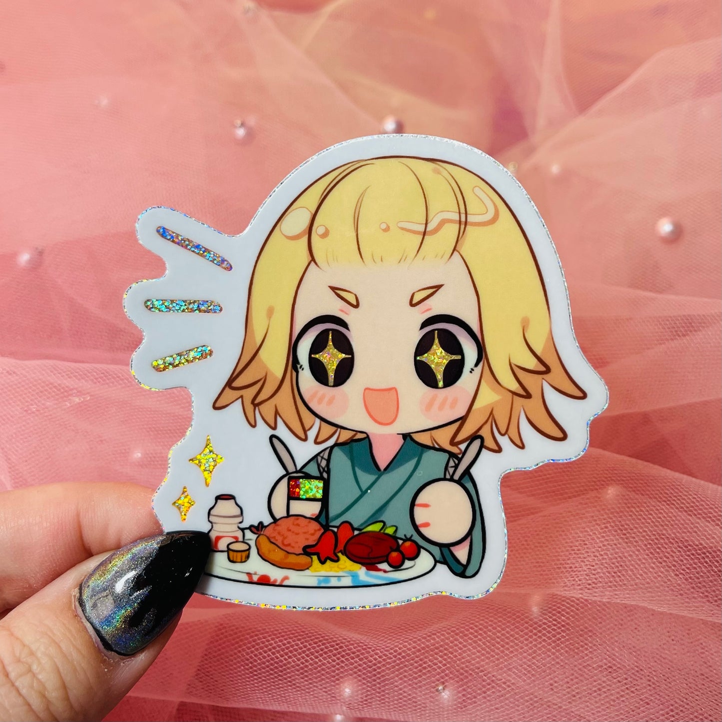 Happy Lunch Time Sticker
