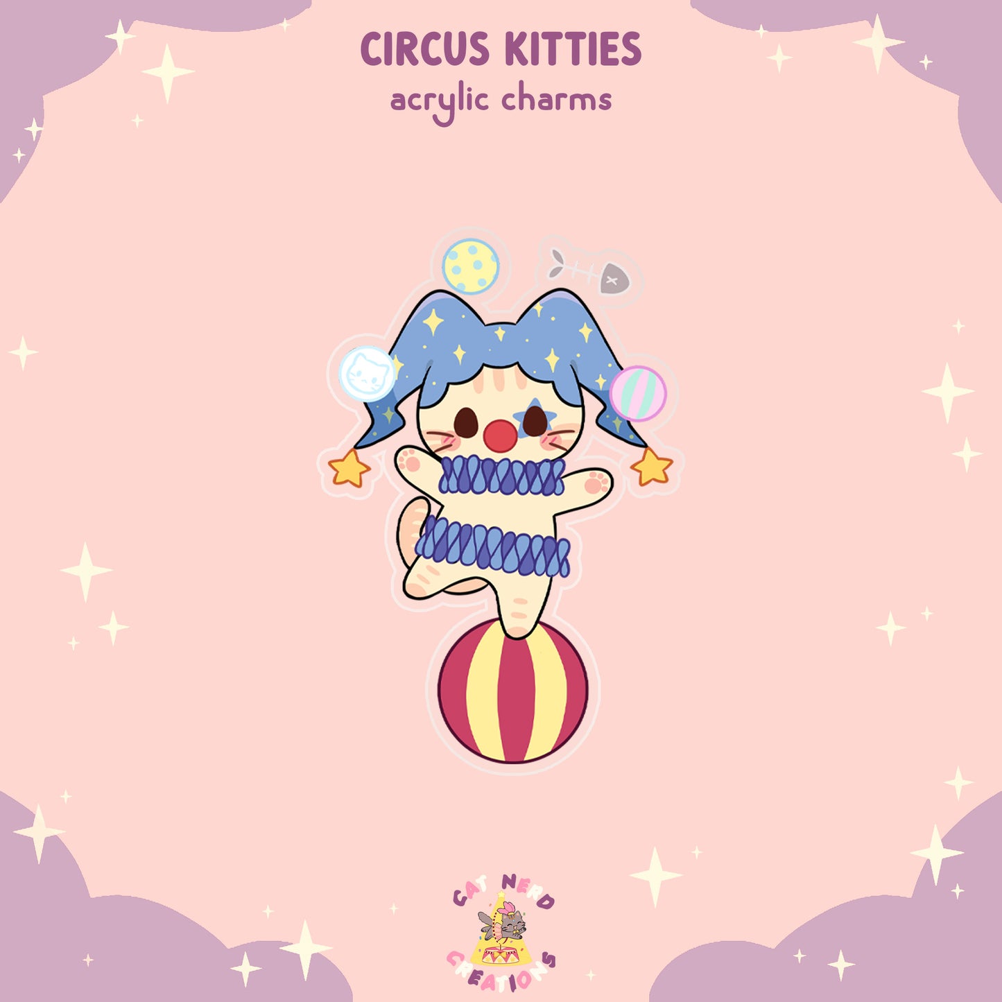 Circus Kitties ☆ Charms