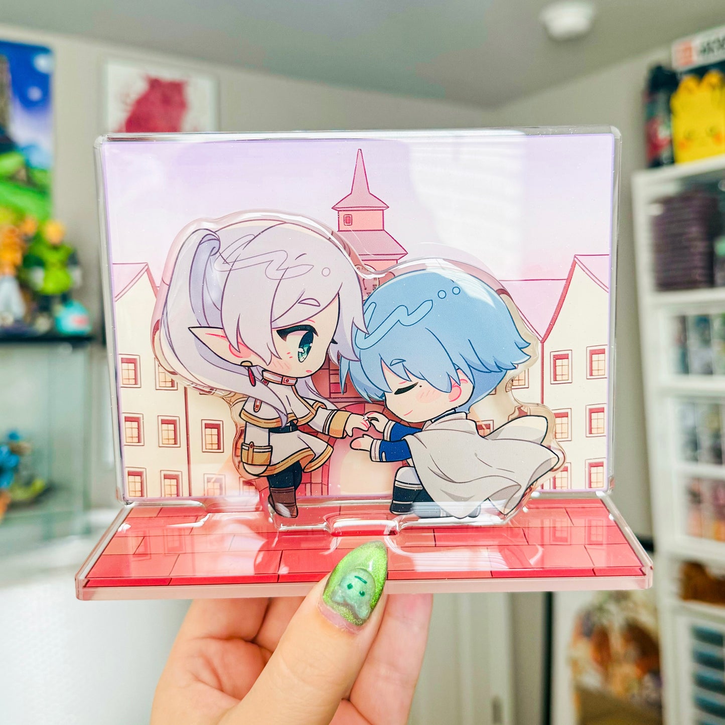 Journey of Feelings ✿ The Mirrored Lotus Ring Scene ✿ Acrylic Stand