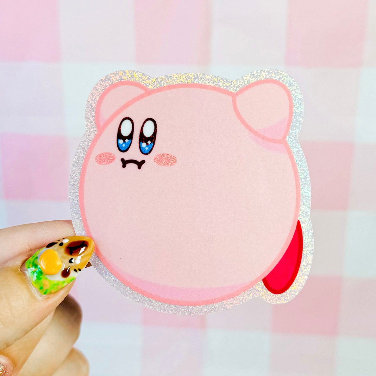 Stuffed Pink Sticker