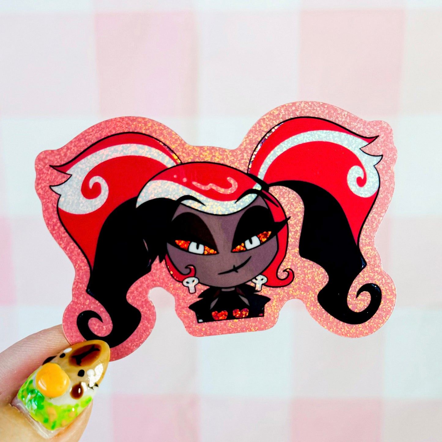 Hazbin-HellaBoss Stickers