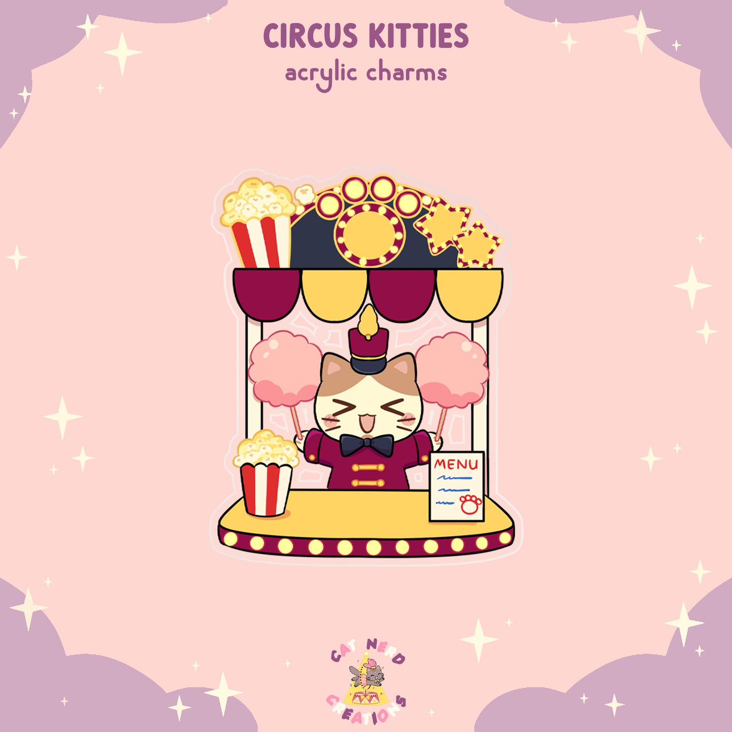 Circus Kitties ☆ Charms