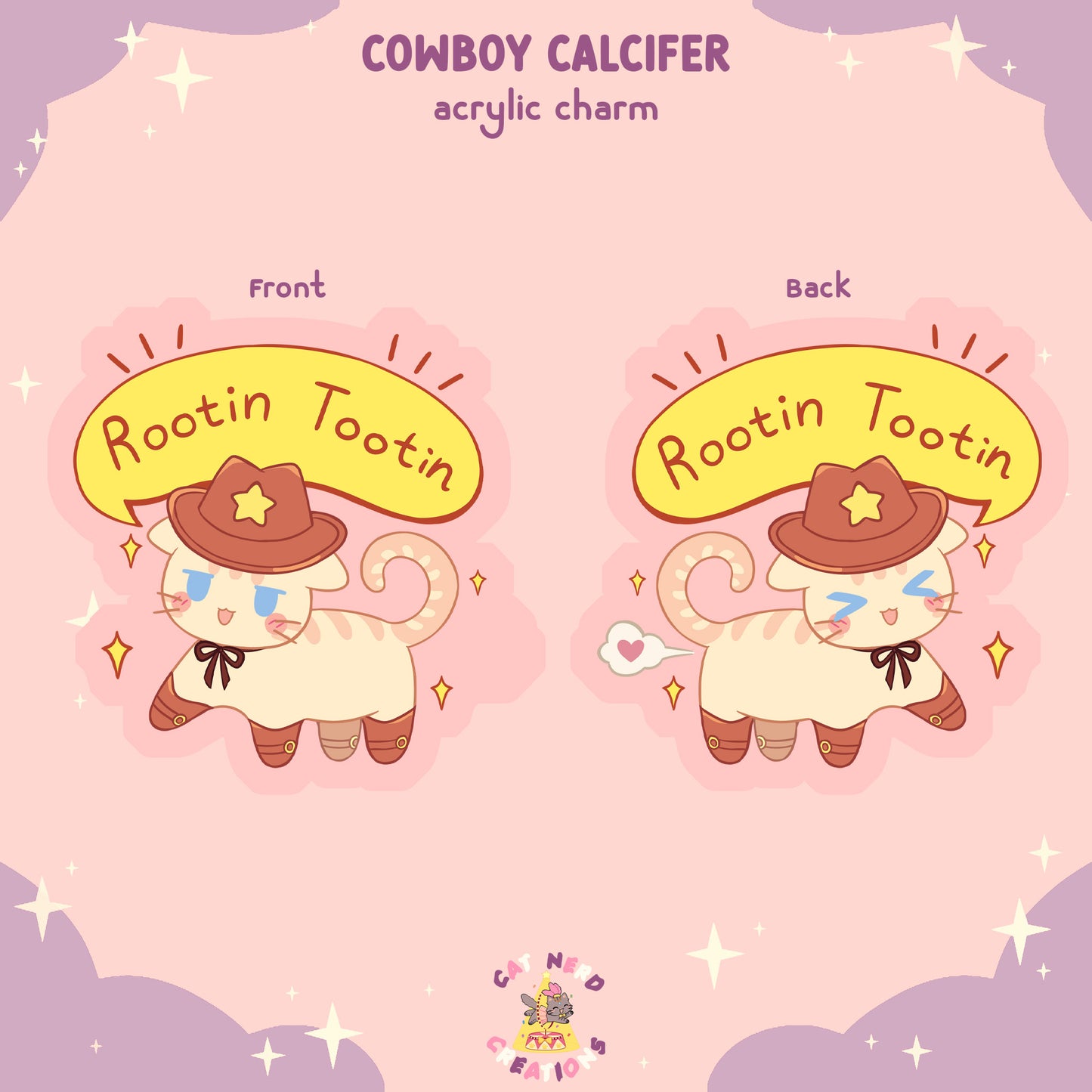 Cowboy Calcifer ☆ Charm