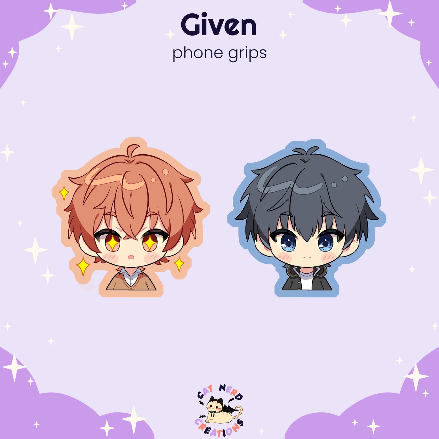 Given Phone Grips