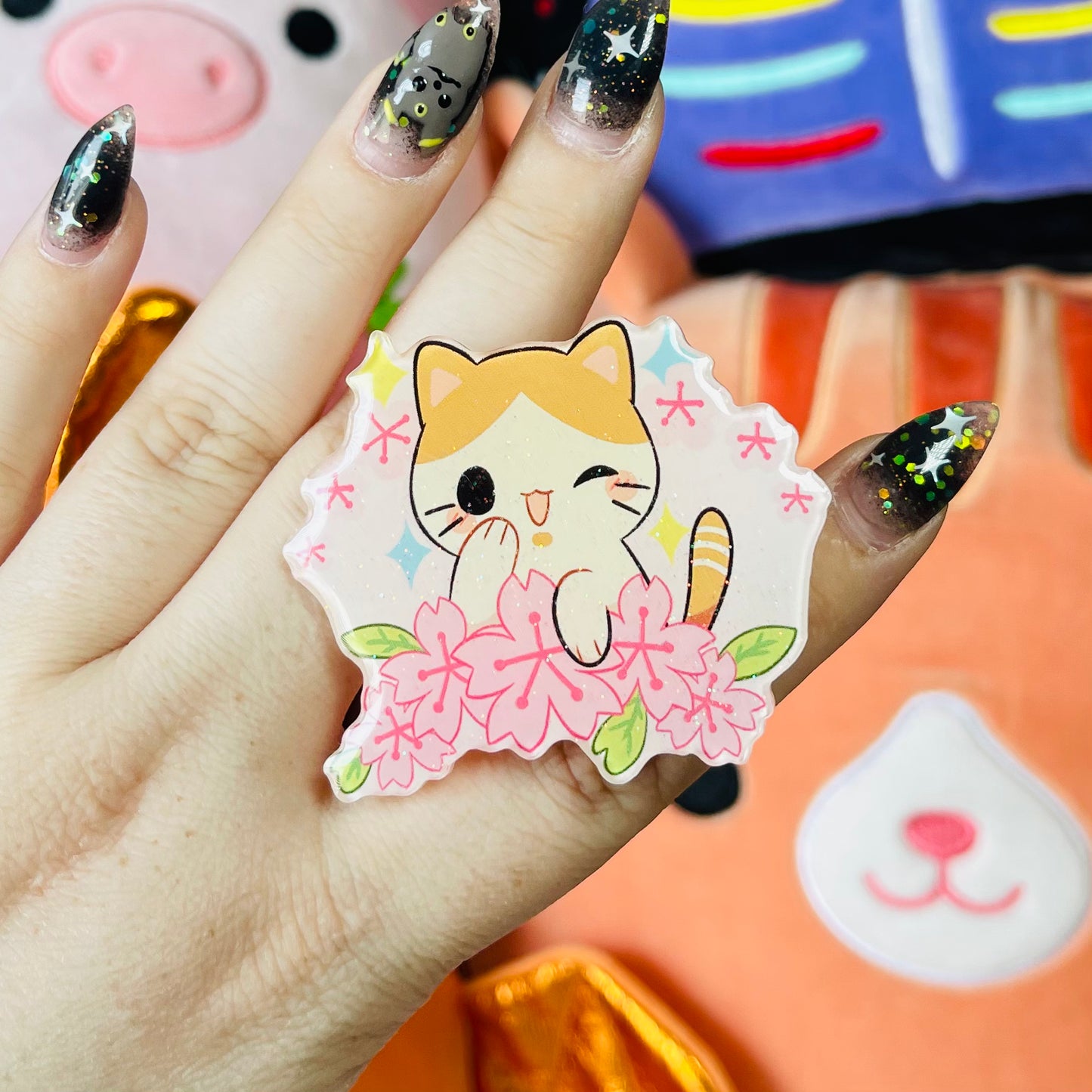 Sakura Kitties ♥ Phone Grips