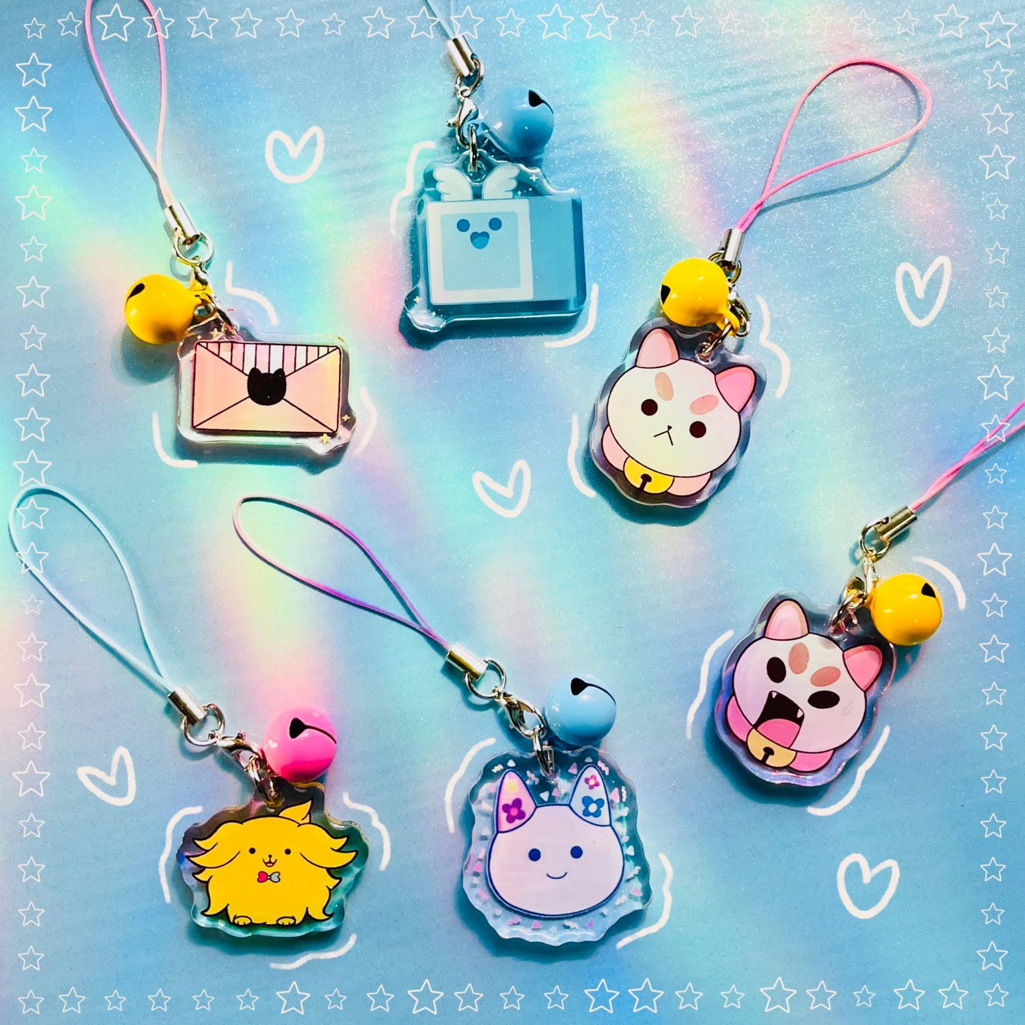 PupCat ☆ Phone Charms