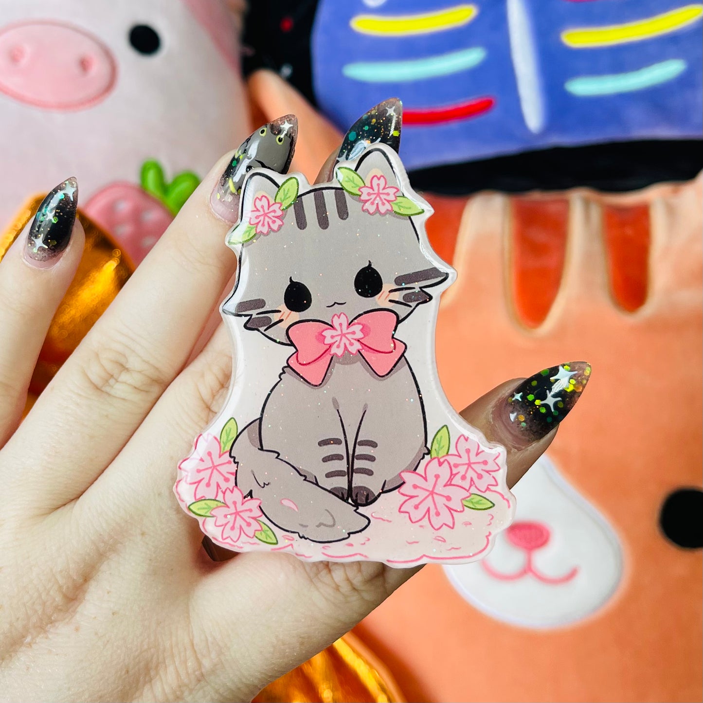 Sakura Kitties ♥ Phone Grips