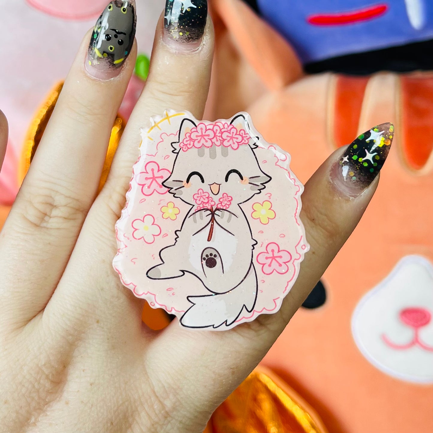Sakura Kitties ♥ Phone Grips