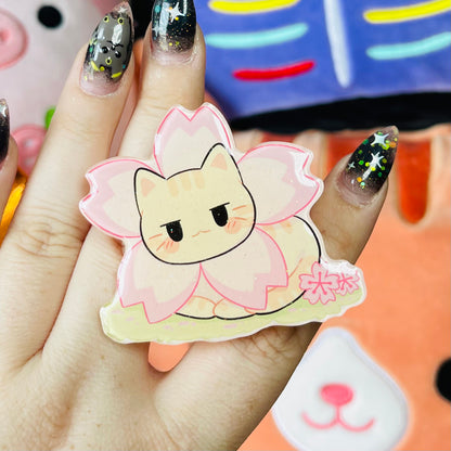 Sakura Kitties ♥ Phone Grips