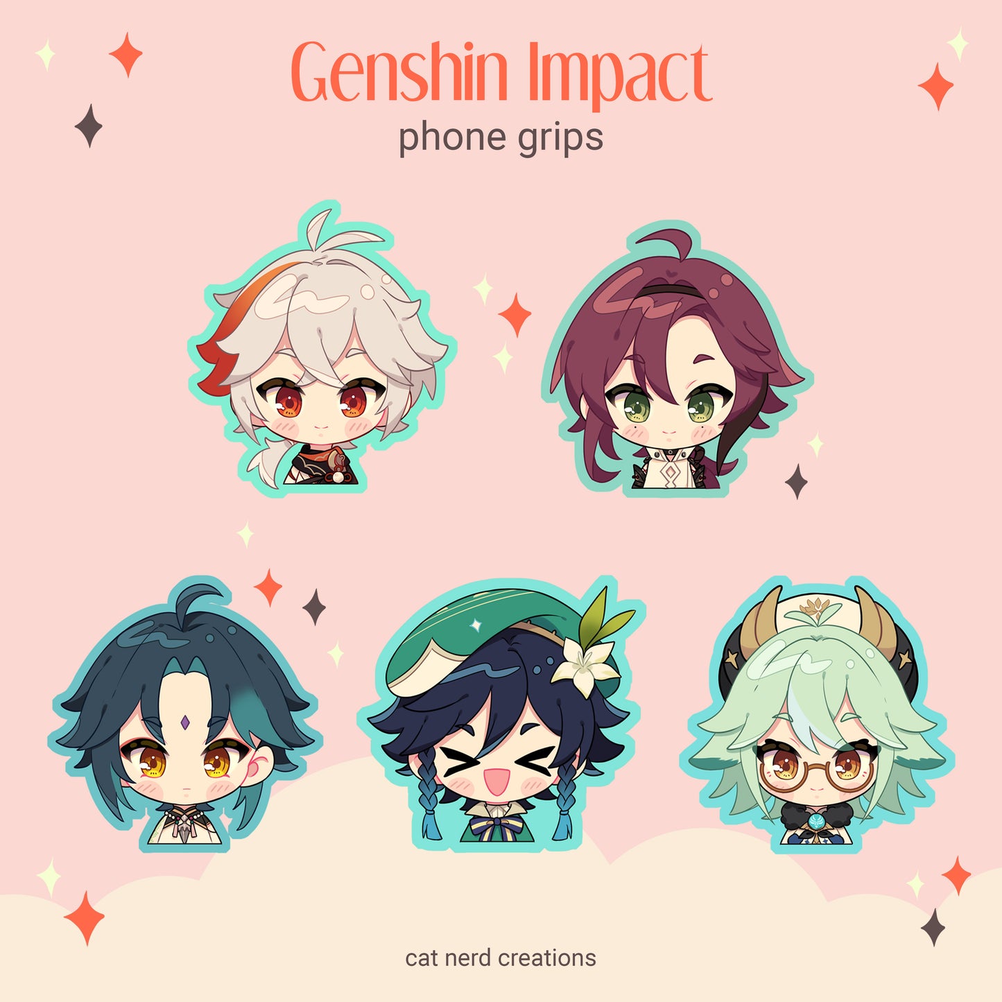 Genshin Phone Grips