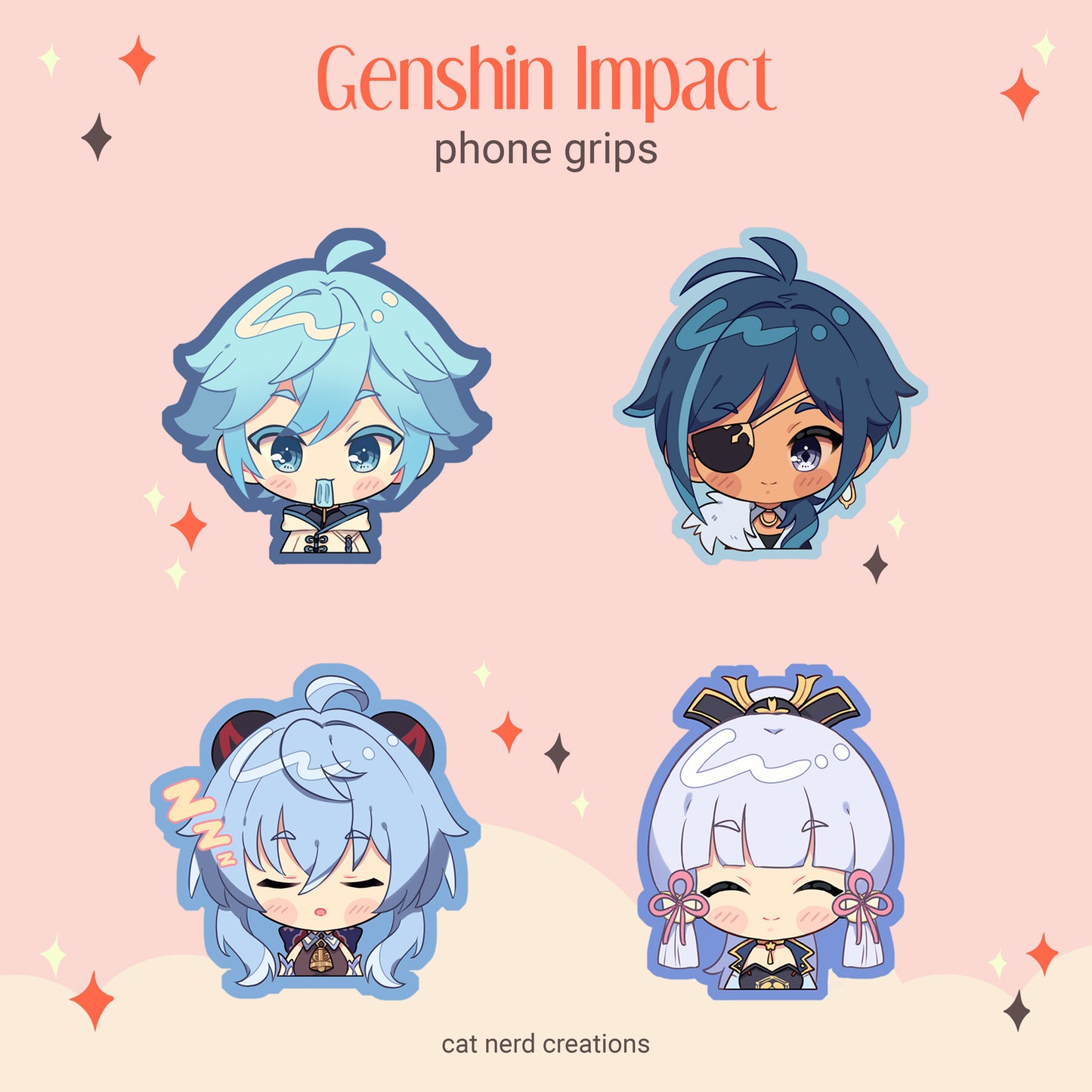 Genshin Phone Grips