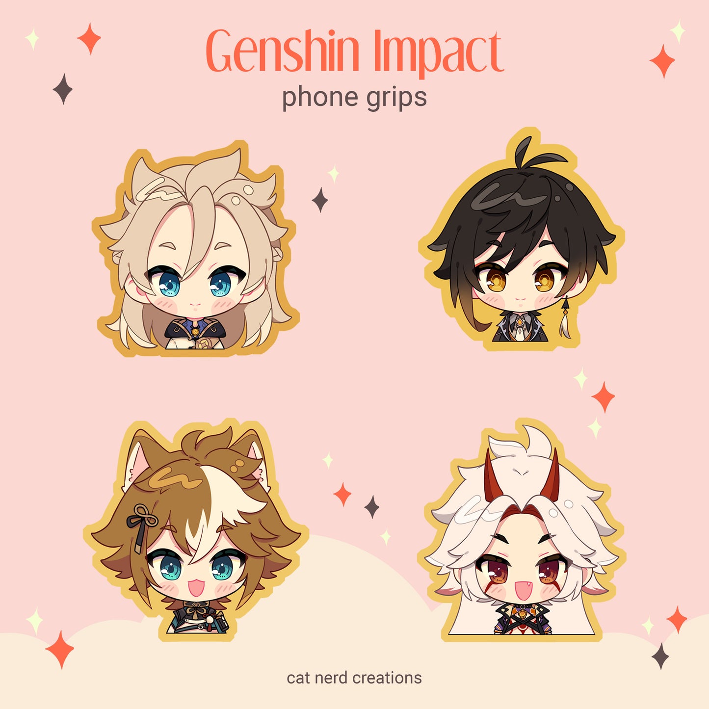 Genshin Phone Grips
