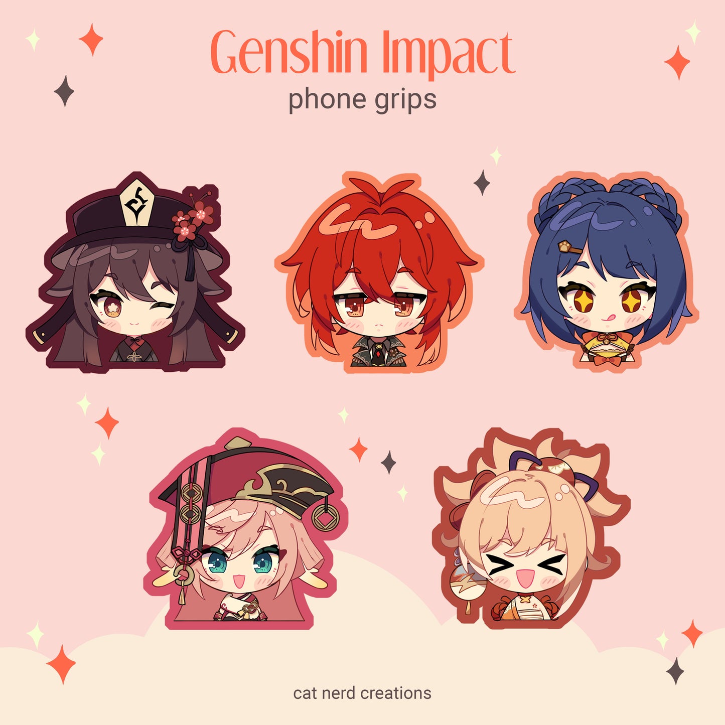 Genshin Phone Grips