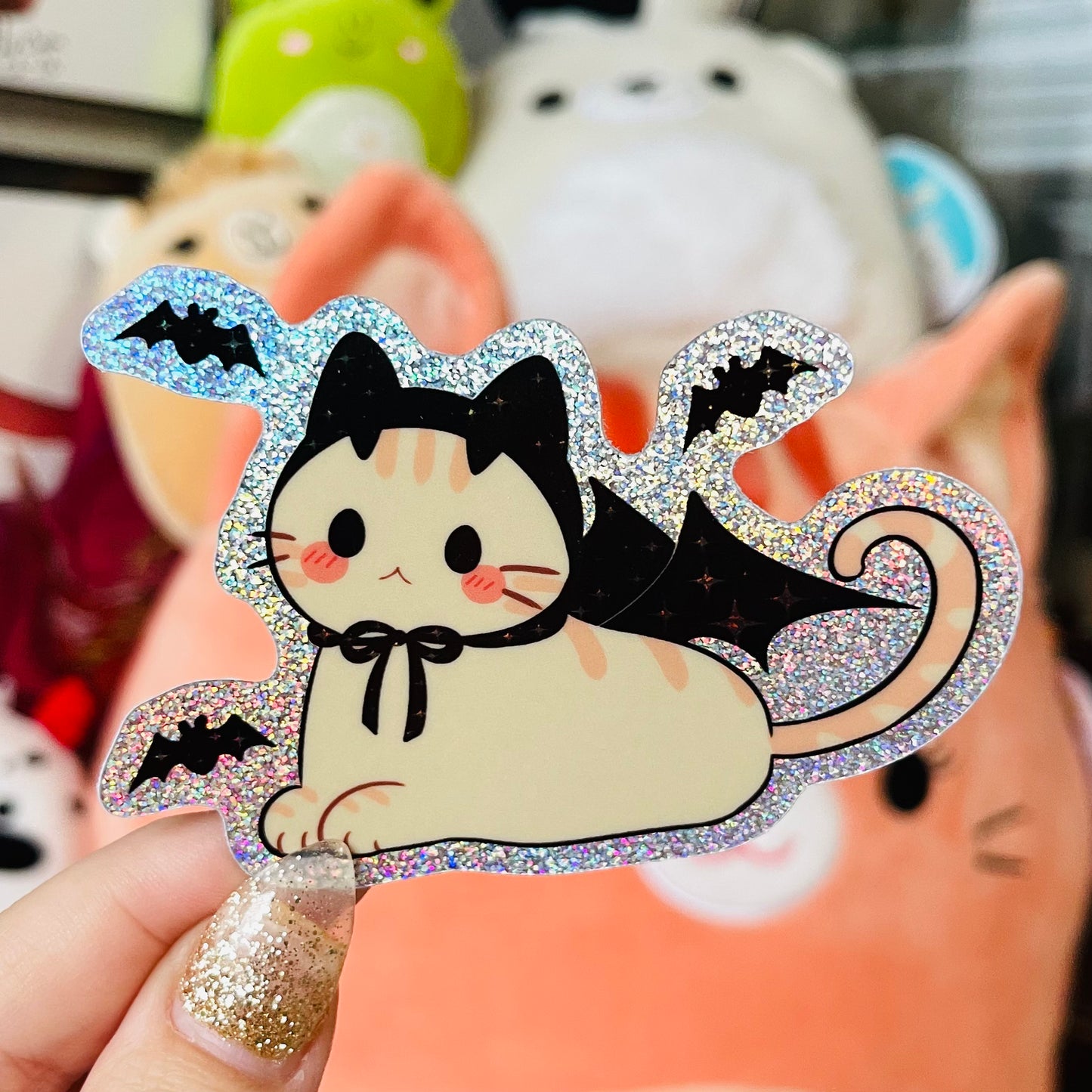 Halloween Kitty Stickers