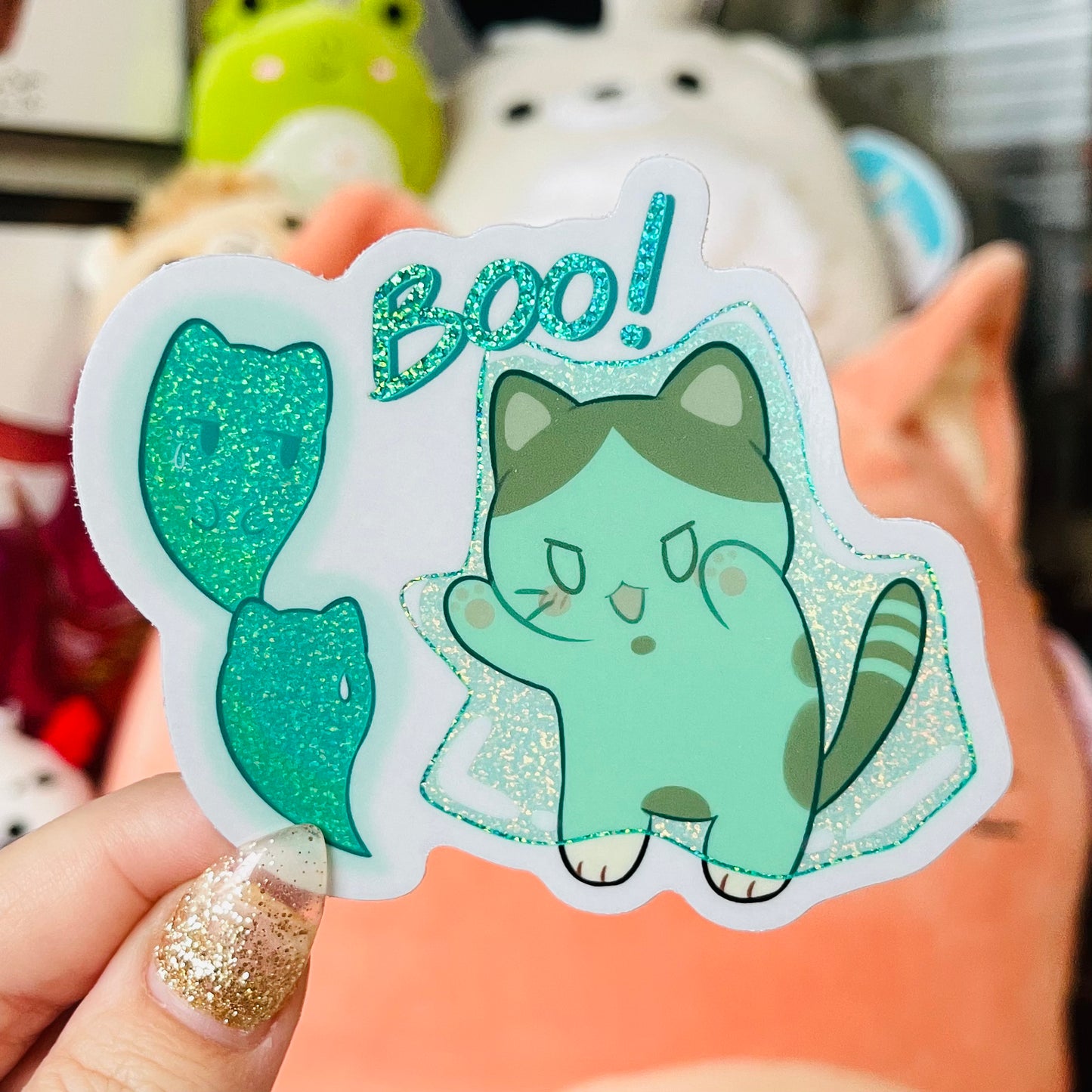 Halloween Kitty Stickers