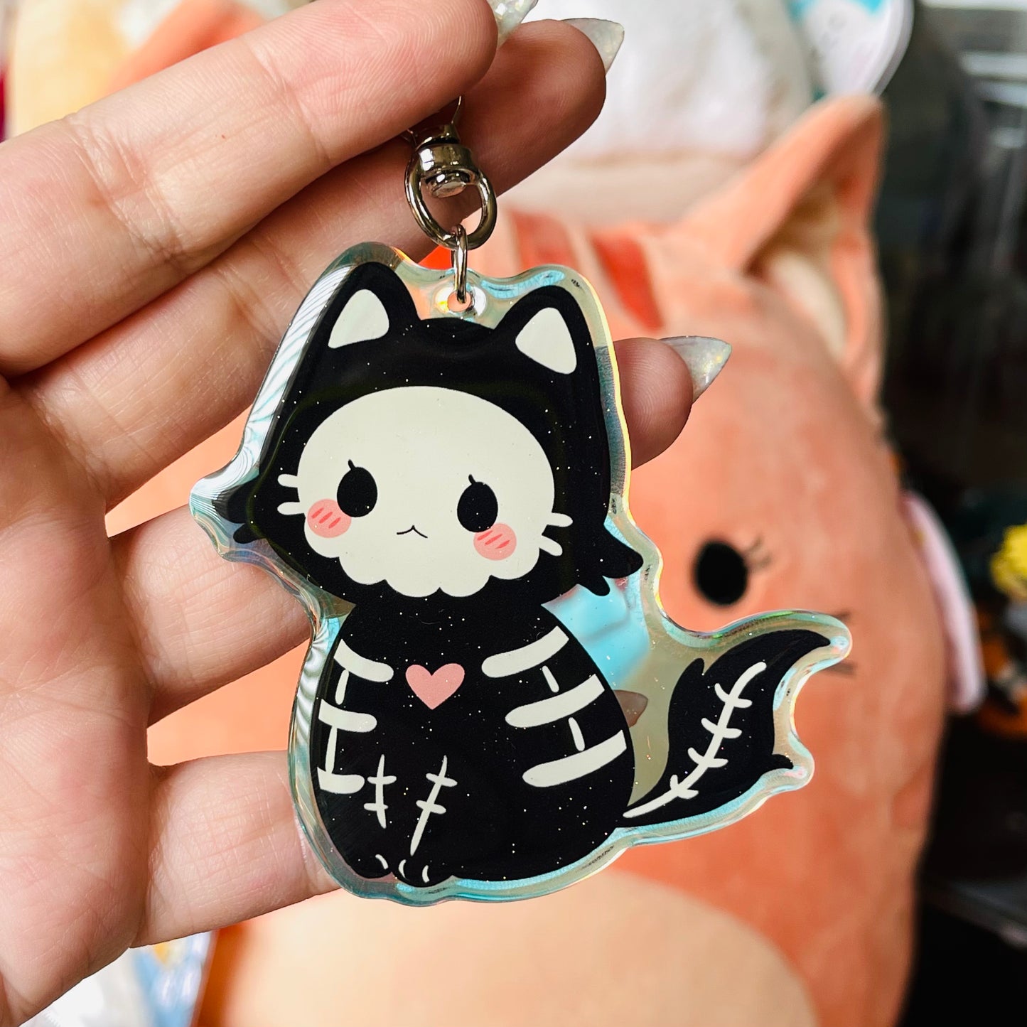 Halloween Cats ☆ Holographic Charms