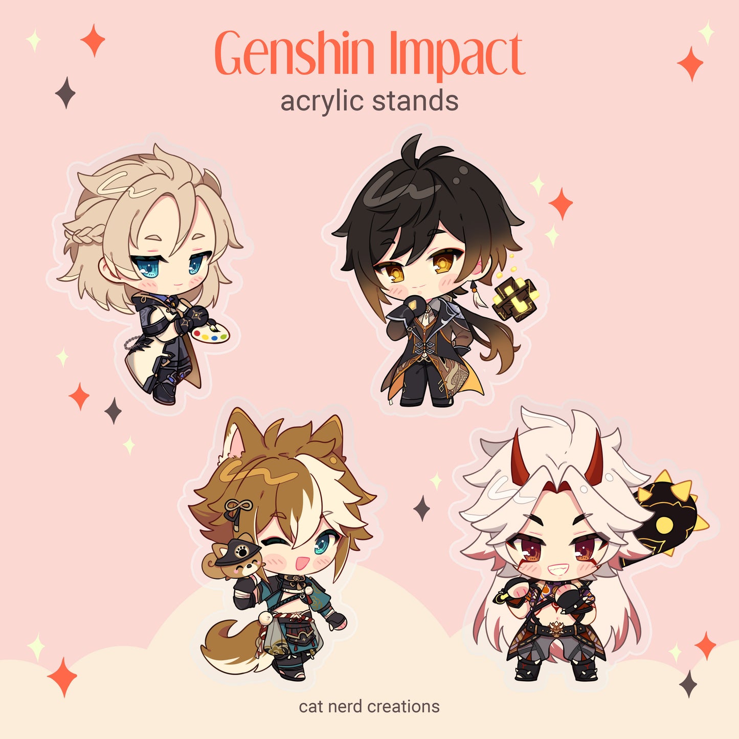 Genshin -Build Your Own- Party Stands