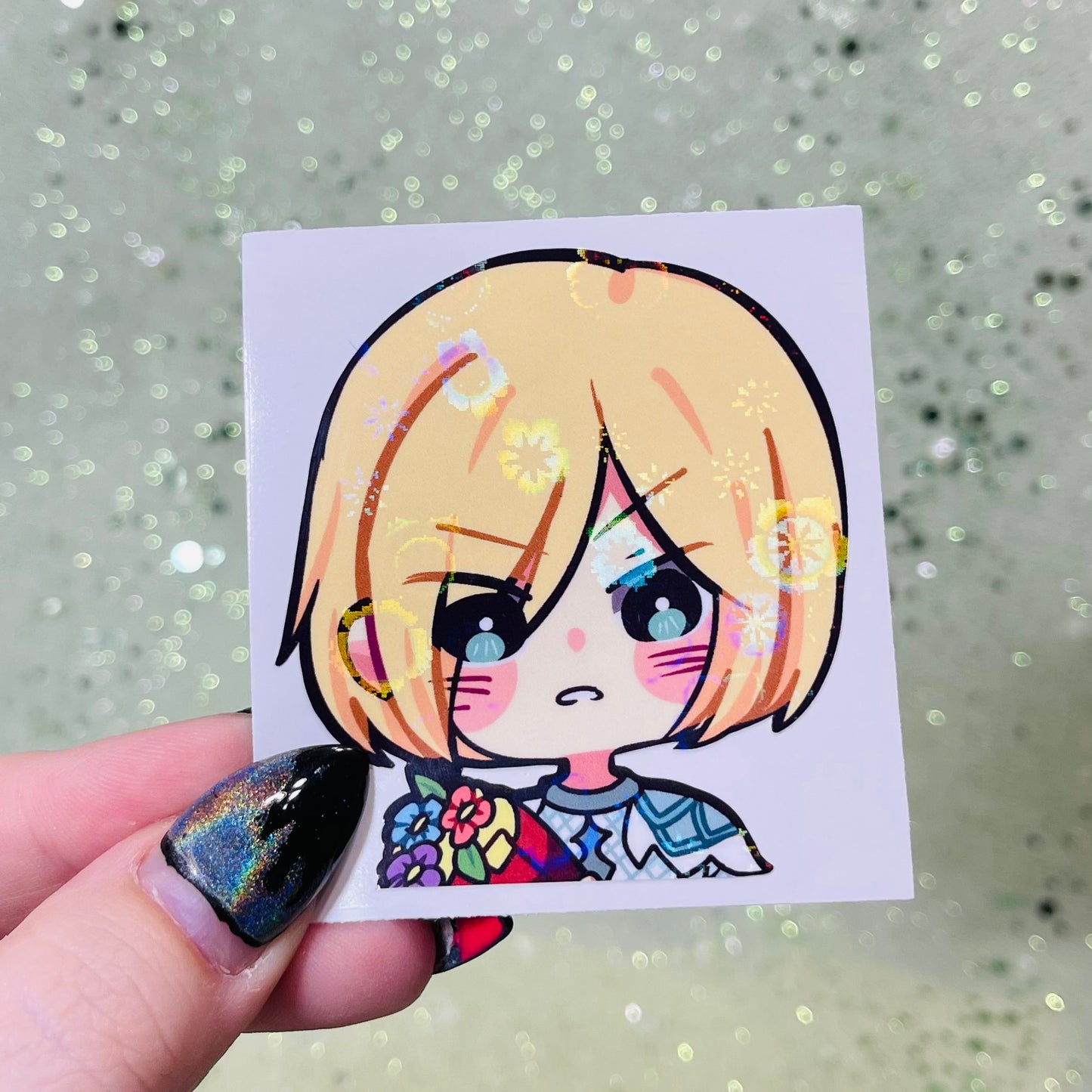 YOI Holo Stickers