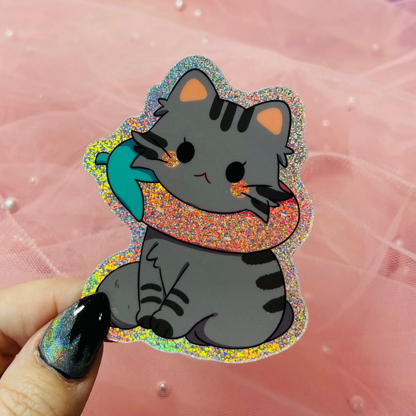 Cone Kitty Stickers