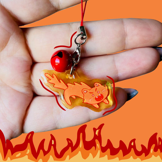 Spicy Cat Phone Charms