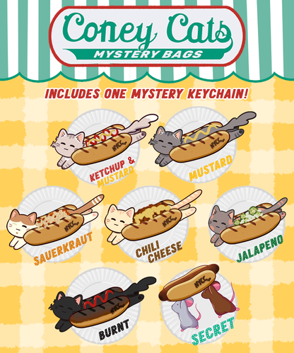 Coney Cats☆ Mystery Bags ☆ NYCC Exclusive ☆ PREORDER