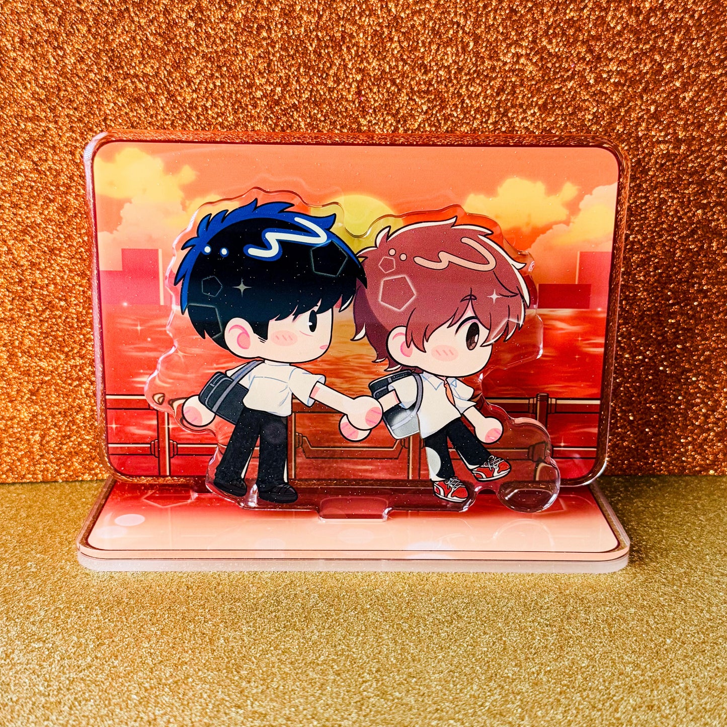 Go For It!! ☆ The Sunset Scene ☆ Acrylic Stand