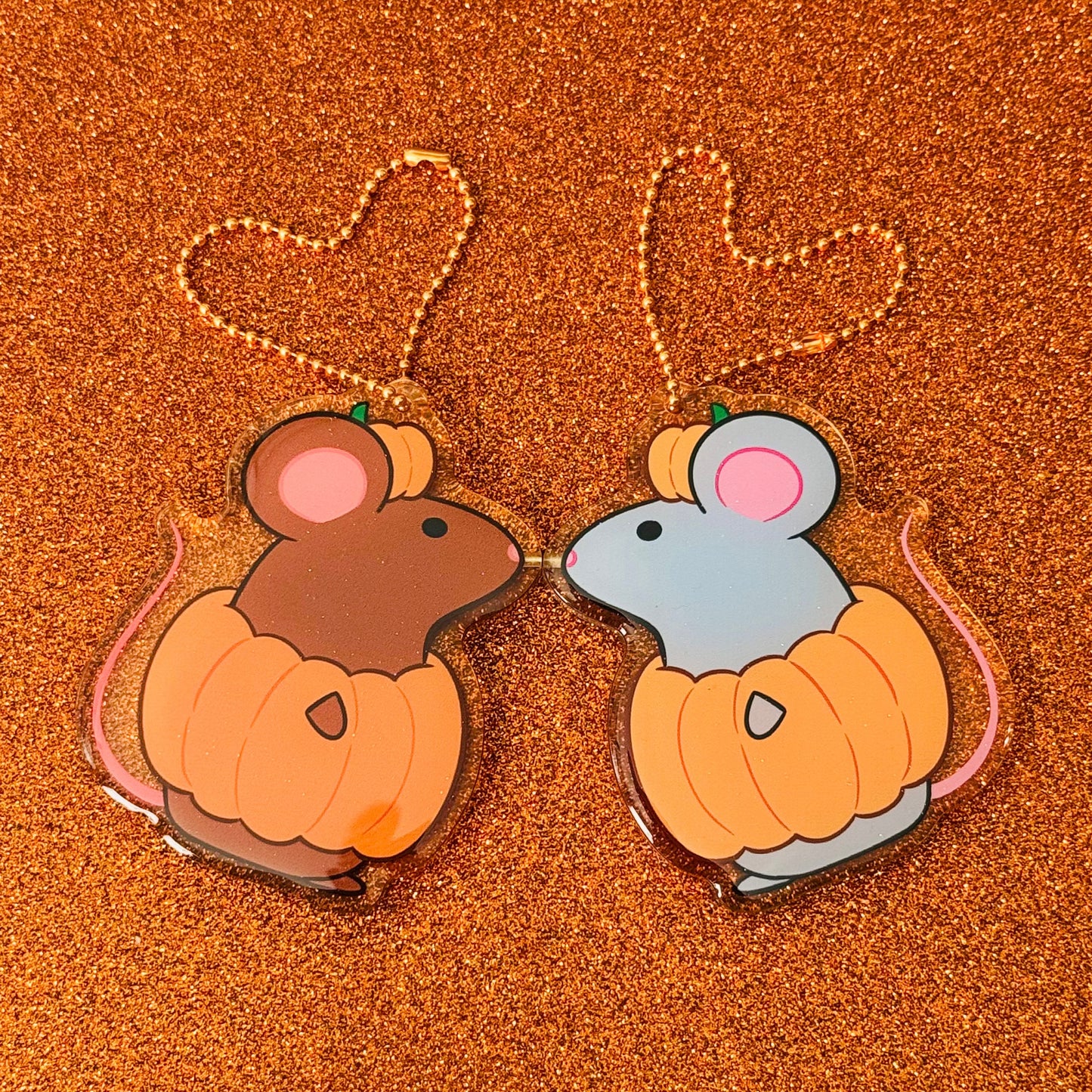 Pumpkin Rats ☆ Magnetic Charms