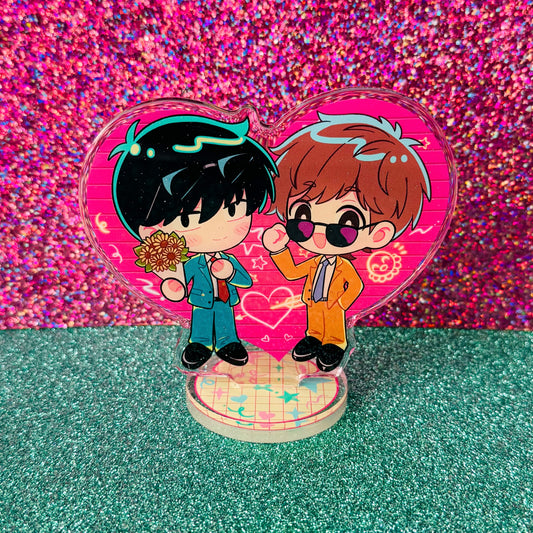 Go For It!! ☆ Couple ☆ Acrylic Stand