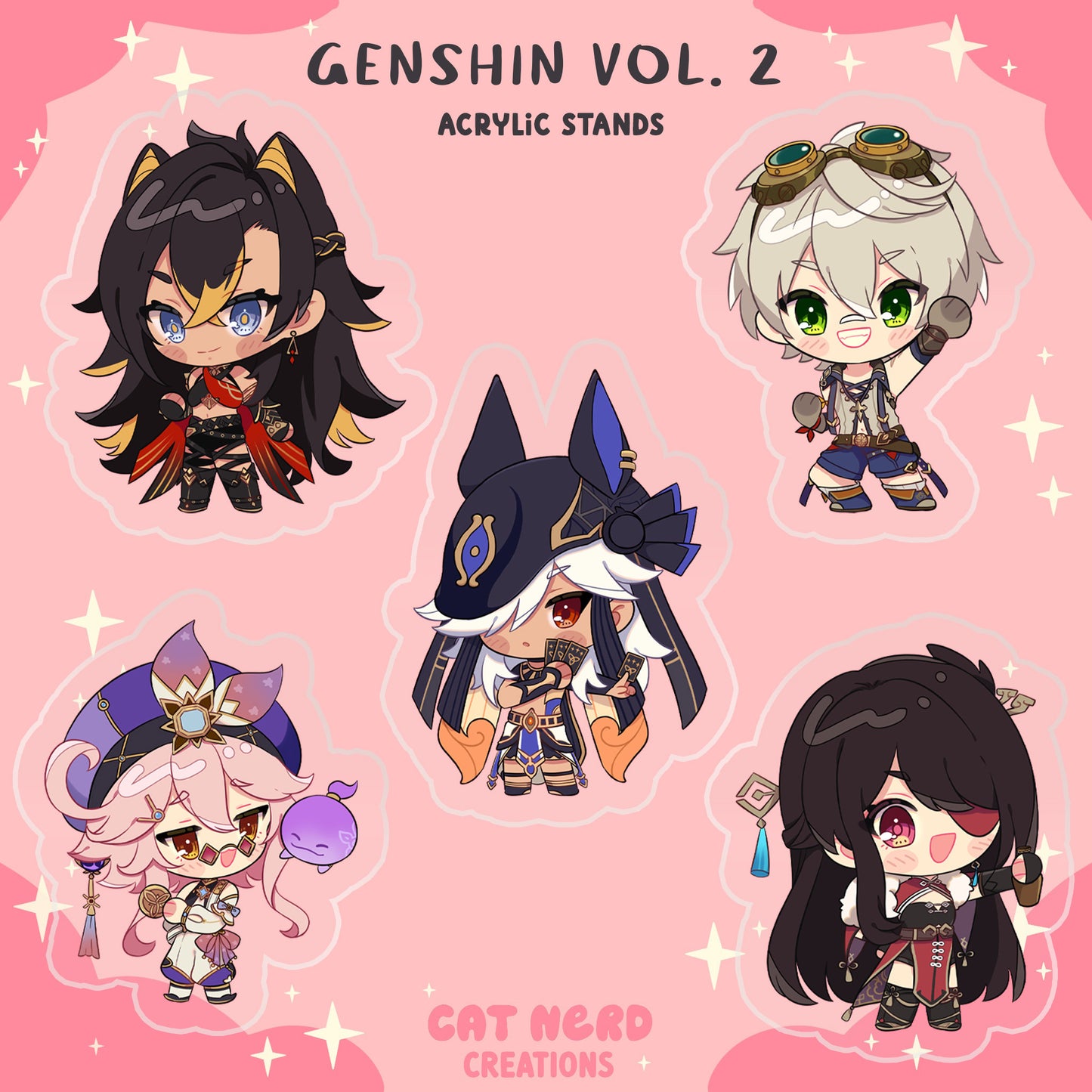 Genshin Vol. 2 -Build Your Own- Party Stands