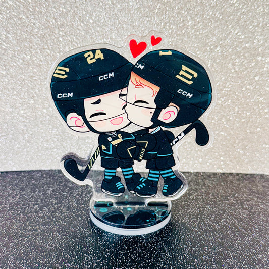 Heated Hockey ☆ All Stars Couple ☆ Acrylic Stand