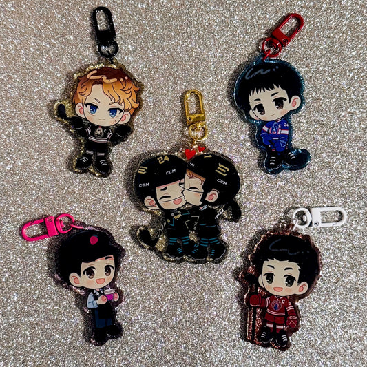 Heated Hockey ☆ Charms
