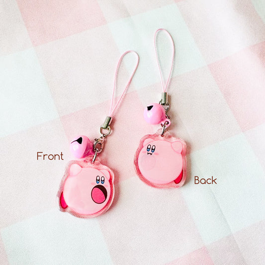 Hungry Pink Phone Charms