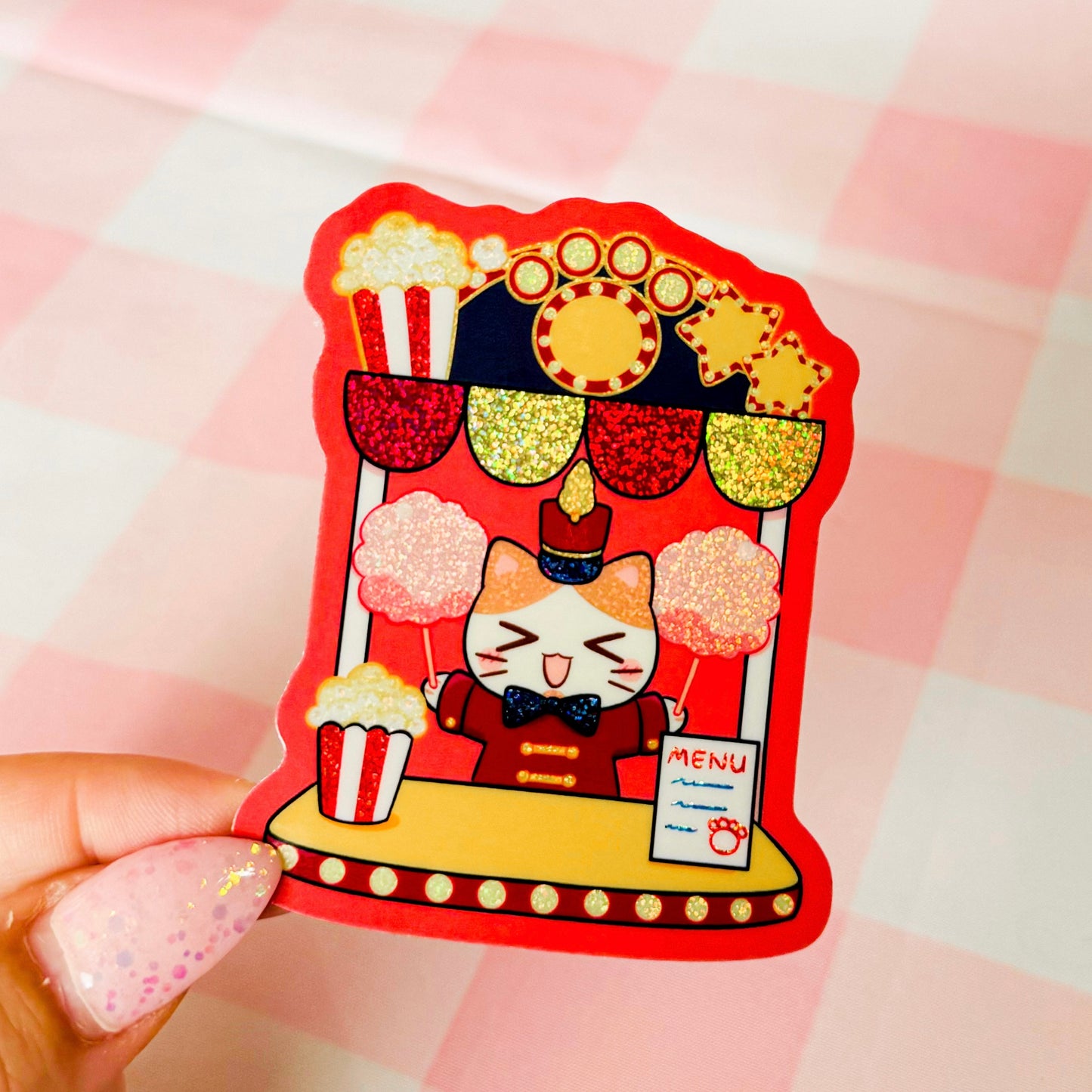 Circus Cats Stickers