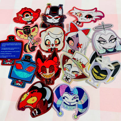 Hazbin-HellaBoss Stickers