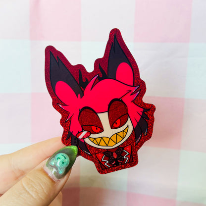 Hazbin-HellaBoss Stickers