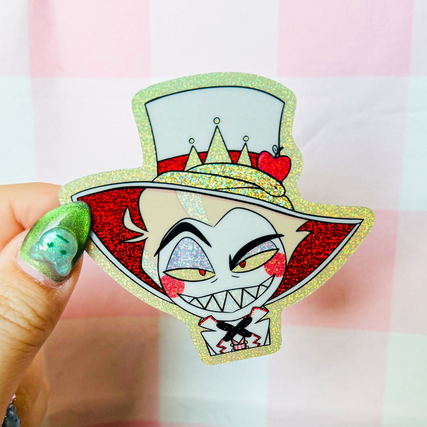 Hazbin-HellaBoss Stickers