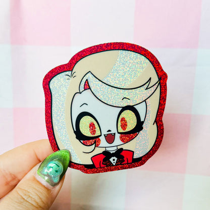 Hazbin-HellaBoss Stickers