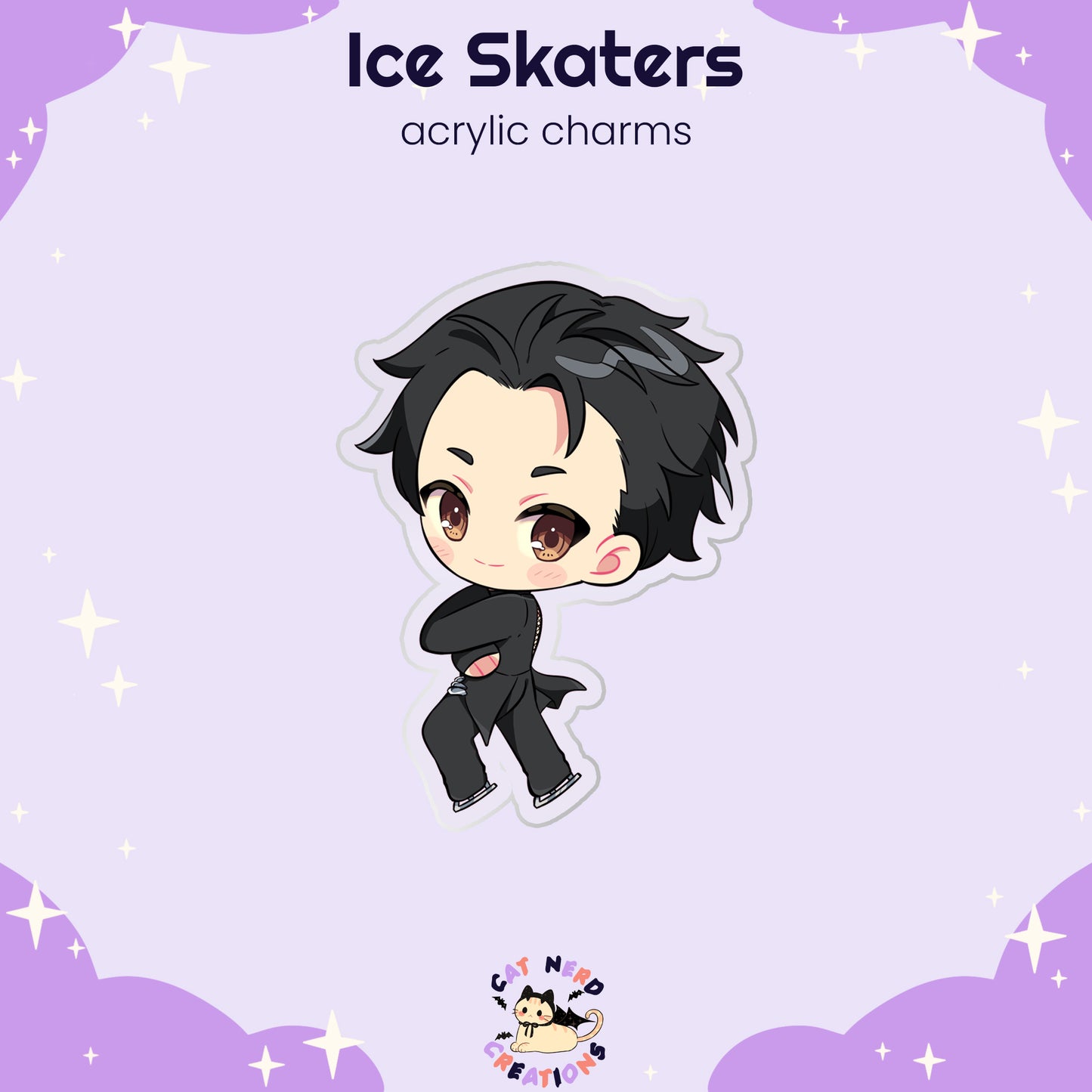 Ice Skater Charms