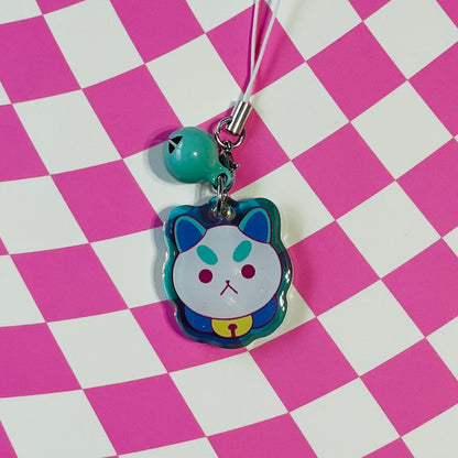 Space PupCat Holographic Phone Charms