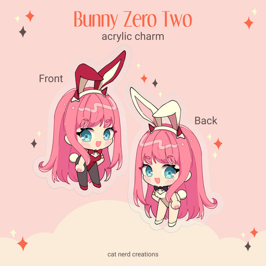 Bunny Zero Two Charm