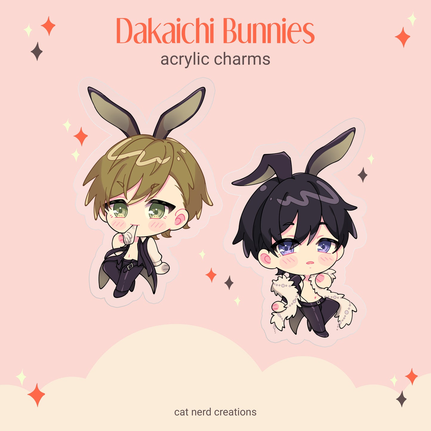 Dakaichi Bunny Charms