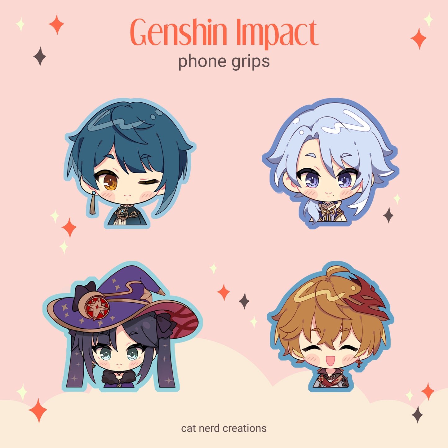Genshin Phone Grips