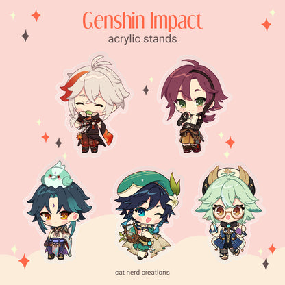 Genshin -Build Your Own- Party Stands